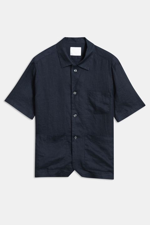 Hanks short sleeve linen shirt