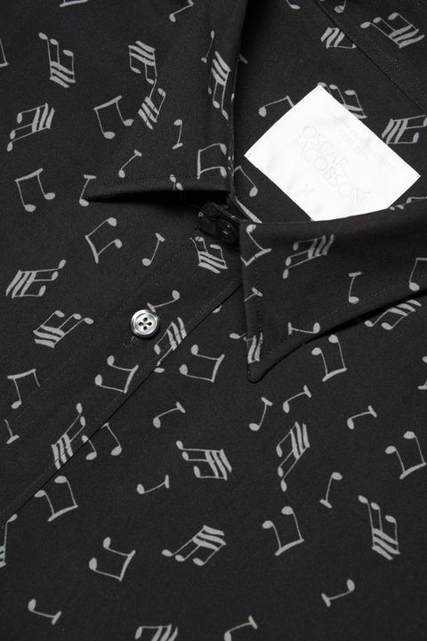 Hardy musical notes shirt