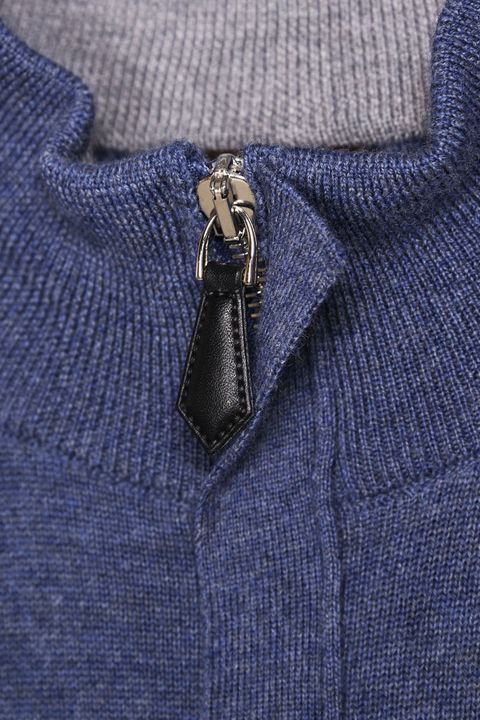 Heron half-zip sweater