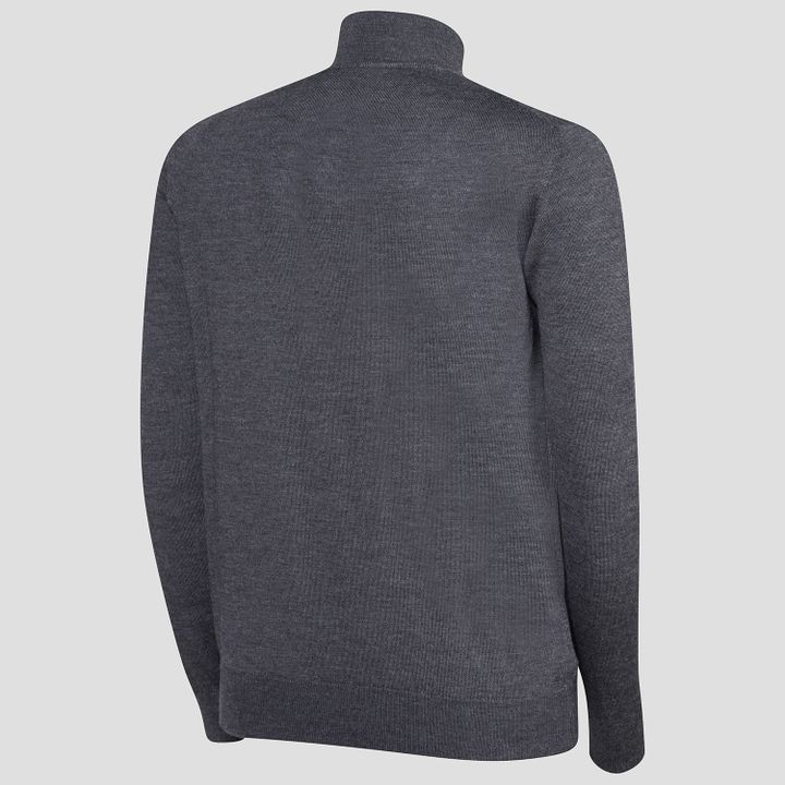 Heron half-zip sweater
