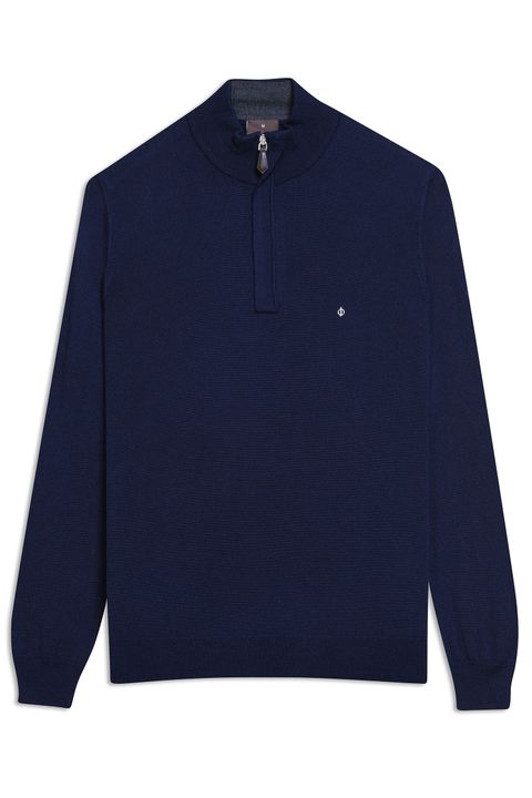 Heron half-zip golf sweater