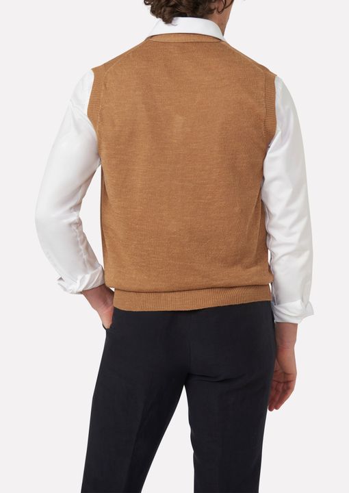 Luca knitted vest