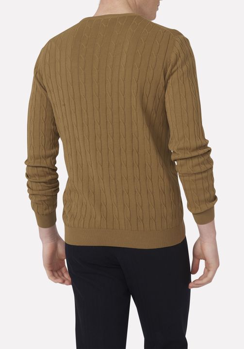 Matty cable knitted Roundneck