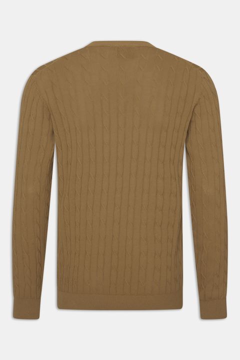 Matty cable knitted Roundneck