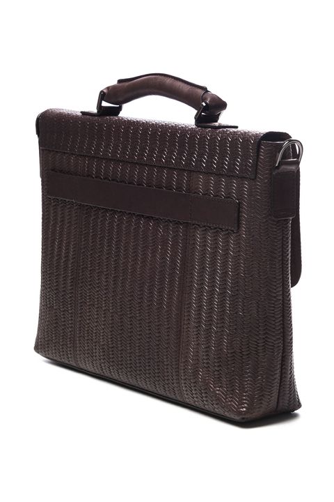 Braided briefcase 15”