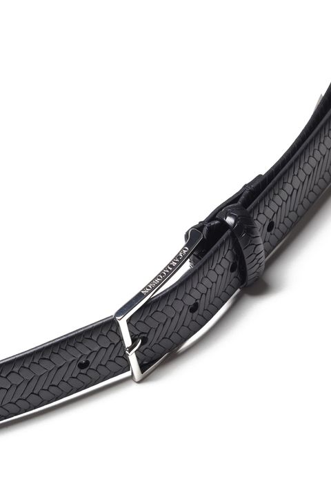 Vidar Texture leather belt 35 mm