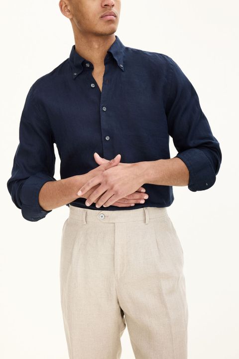 Button Down Linen Shirt