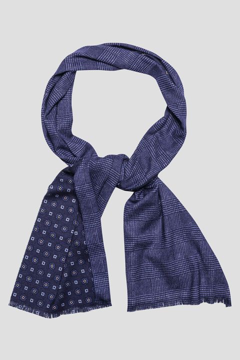 Pattern wool scarf