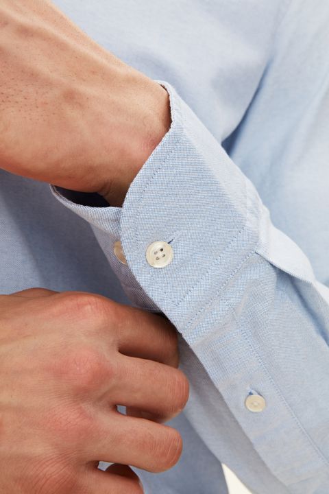 Button Down Casual Oxfordskjorte