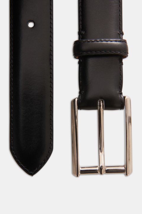 French Boxcalf Leather belt