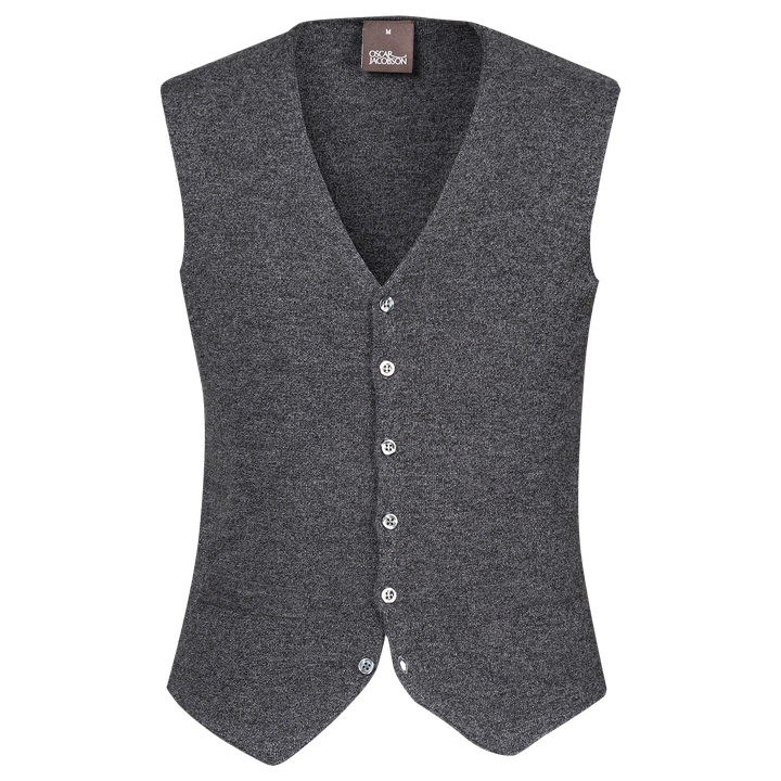 Tailor knitted vest