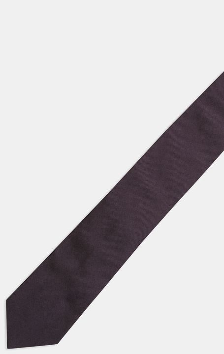 Single colour Silk tie