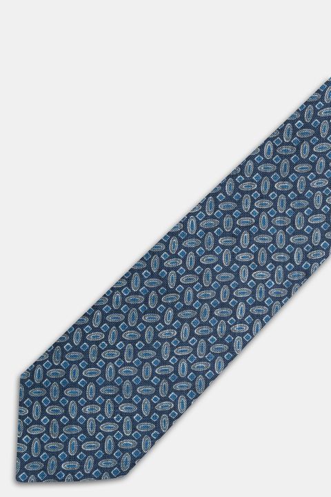 Micro patterned linen tie