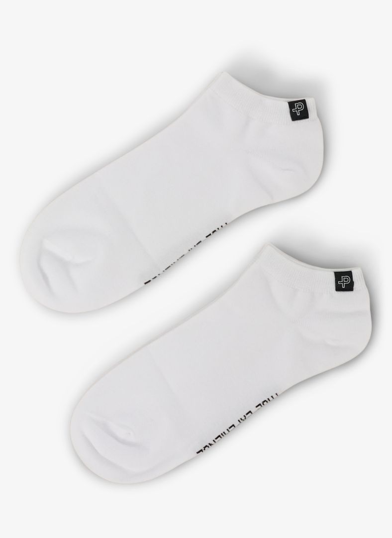Ankle sock 2-pack, White Mjuk, bekväm och slitstark ankelsocka med ribbstickad hög resår