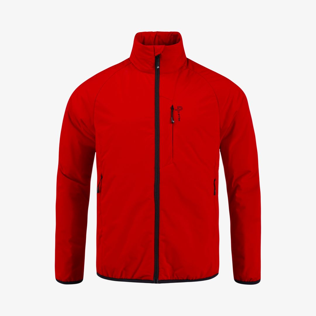 Arolla Aero Jacket, Race red Högfunktionell lättviktsjacka för en aktiv livsstil utomhus