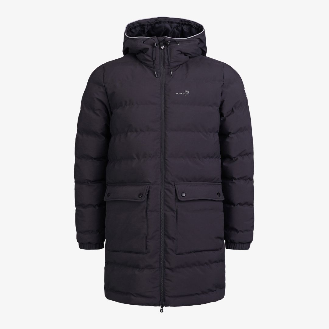 Commodus reflective Parka, Reflective Charcoal  Vinterparka i reflekterande material tillverkad i vatten- och vindavvisande tyg med stretchmembran och