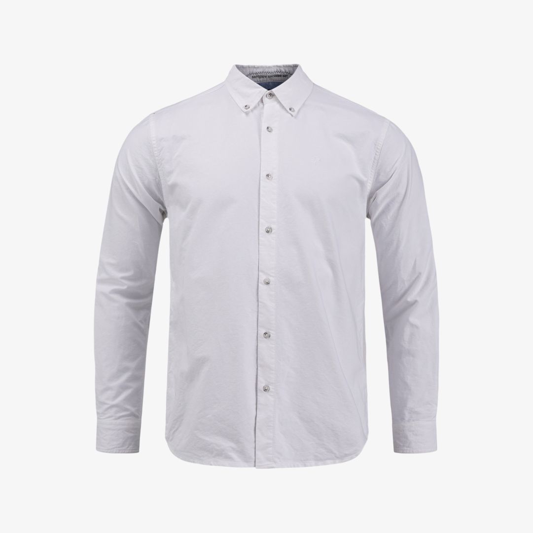 CREW SHIRT, White En klassisk Oxfordskjorta i 100% mjuk bomull att bära vid regattamiddagen eller på stan