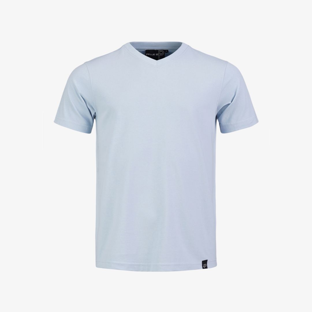 Crew V-tee, Atlas Blue