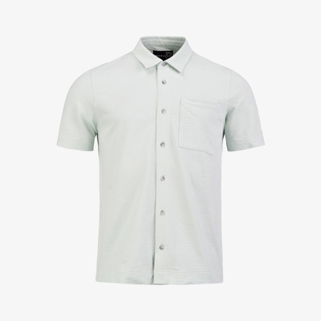 Dock short sleeve shirt, Spray Green Känn dig snygg och ledig på samma gång