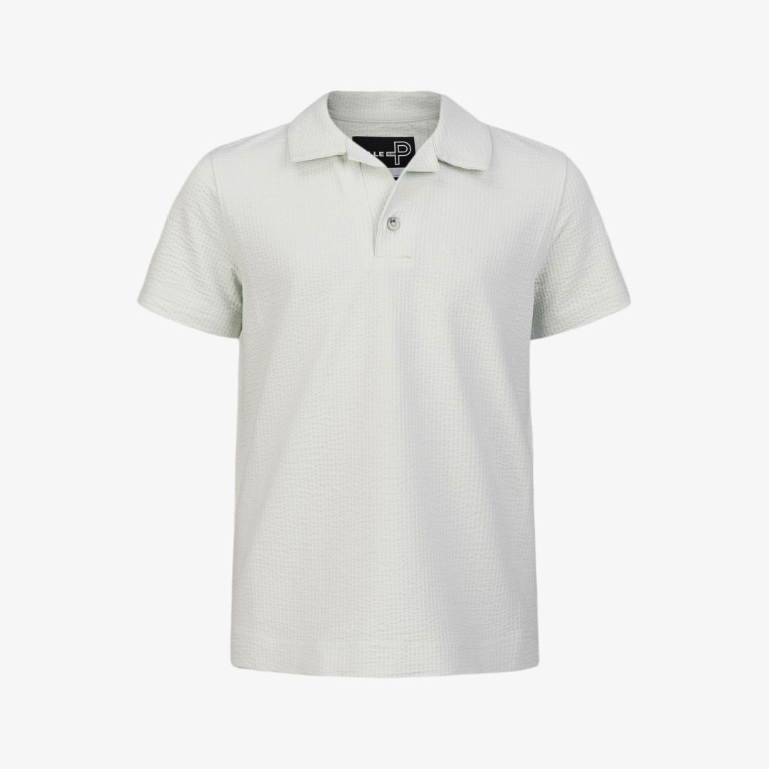 JR Dock Camp collar Shirt, Spray Green
