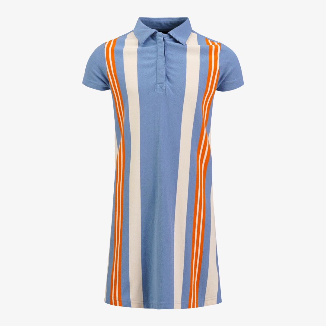 JRG Yawl Dress, Forget-me-not Stripe