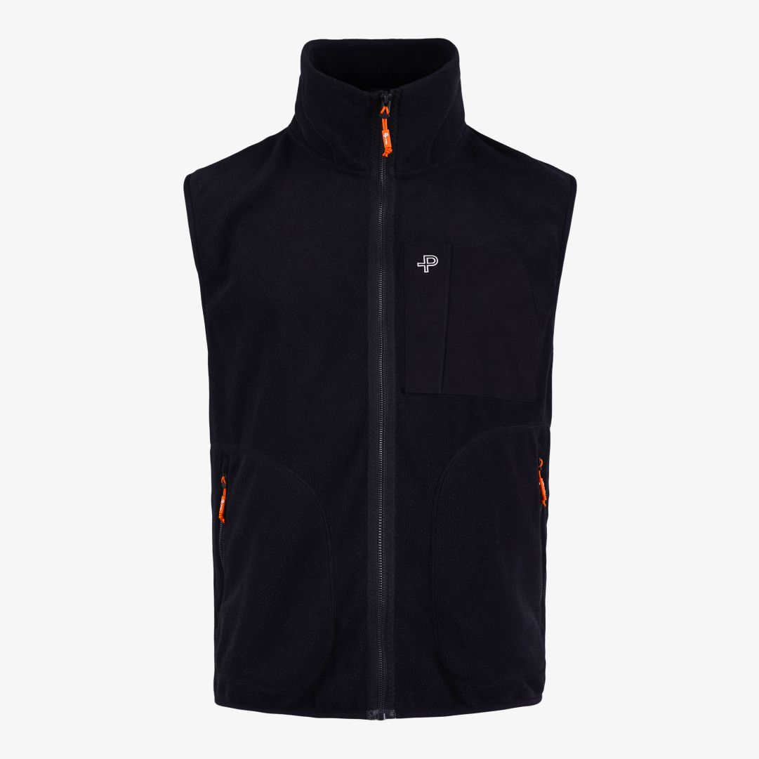 Loft vest, Dk Navy Blue Den här sköna fleecevästen med normal passform är ett praktiskt och stilrent plagg som ger extra värme