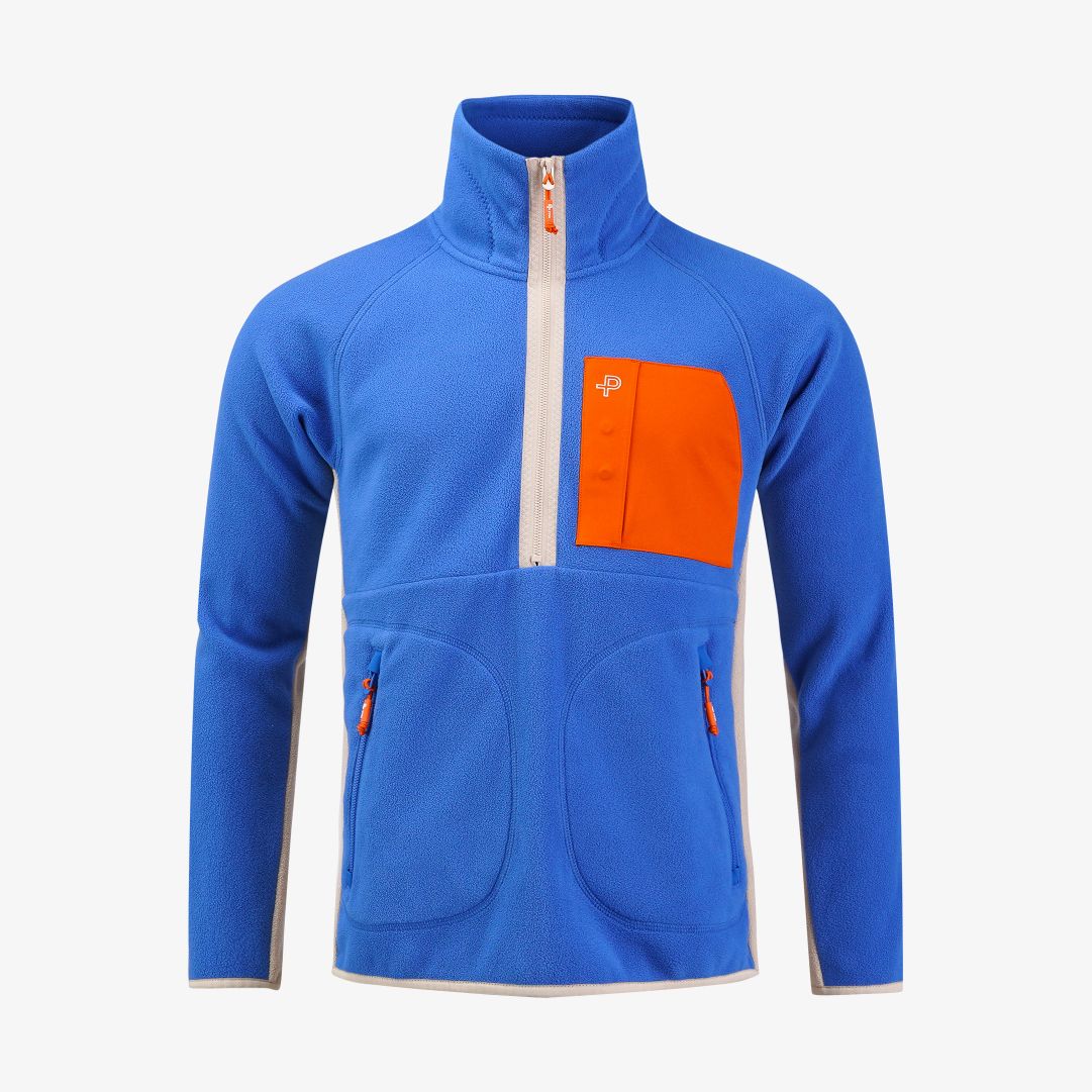 Loft sweater, Blue lobster Mångsidigt och värmande mellanlager i mjuk stretchig fleece