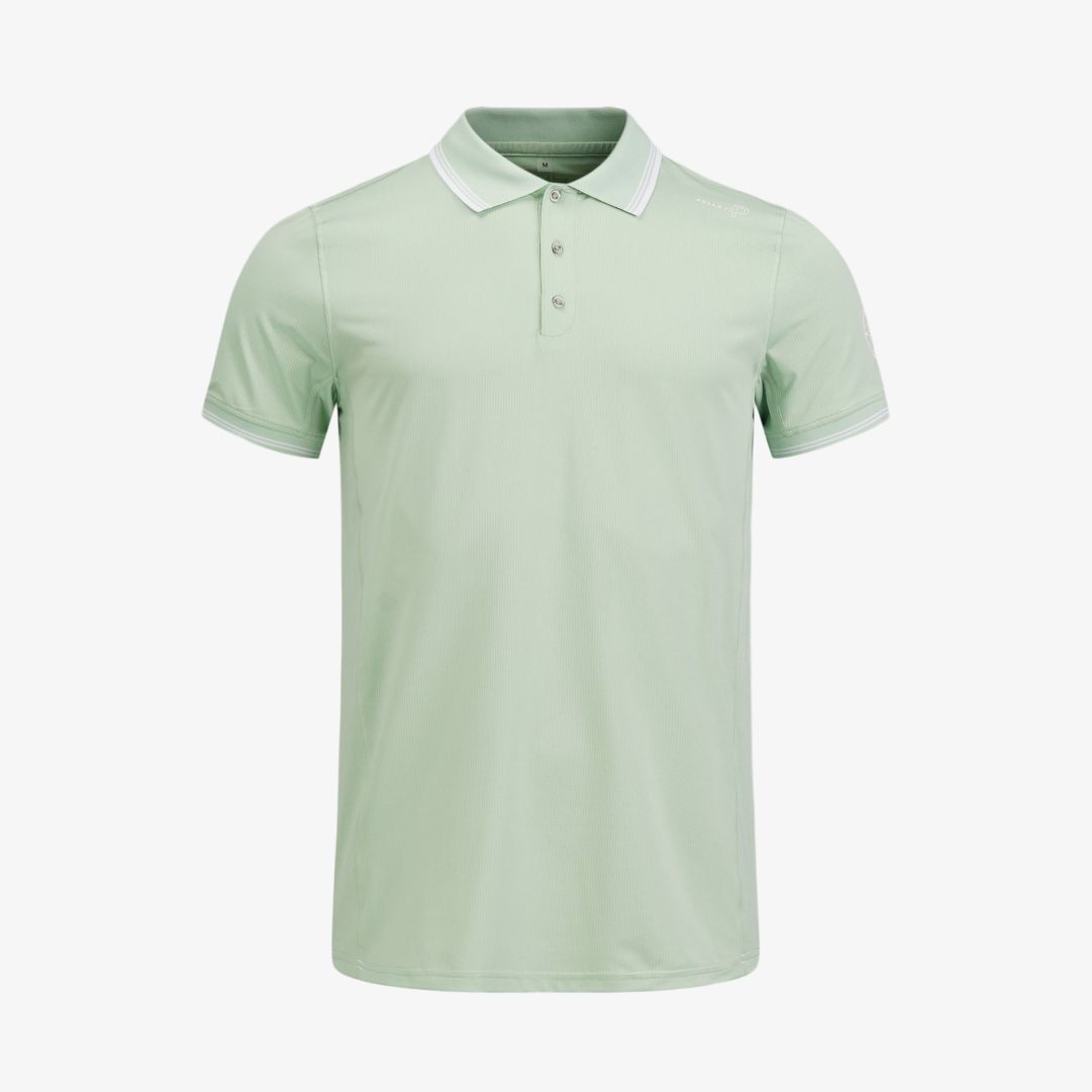Momentum Polo, Prehnit Green Pikétröjan som är designad för att du ska kunna prestera ditt max oavsett om det är på golfbanan eller hemma