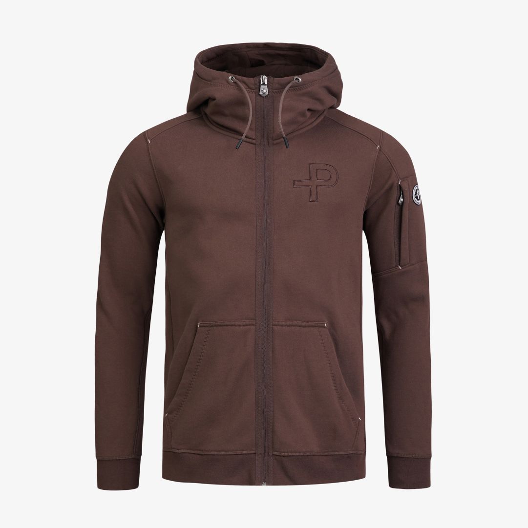 P-hoodie, Carob Brown Den perfekta zip hoodien och en riktig klassiker i vårt sortiment P-hoodie, Carob Brown Den perfekta zip hoodien och en riktig klassiker i vårt sortiment