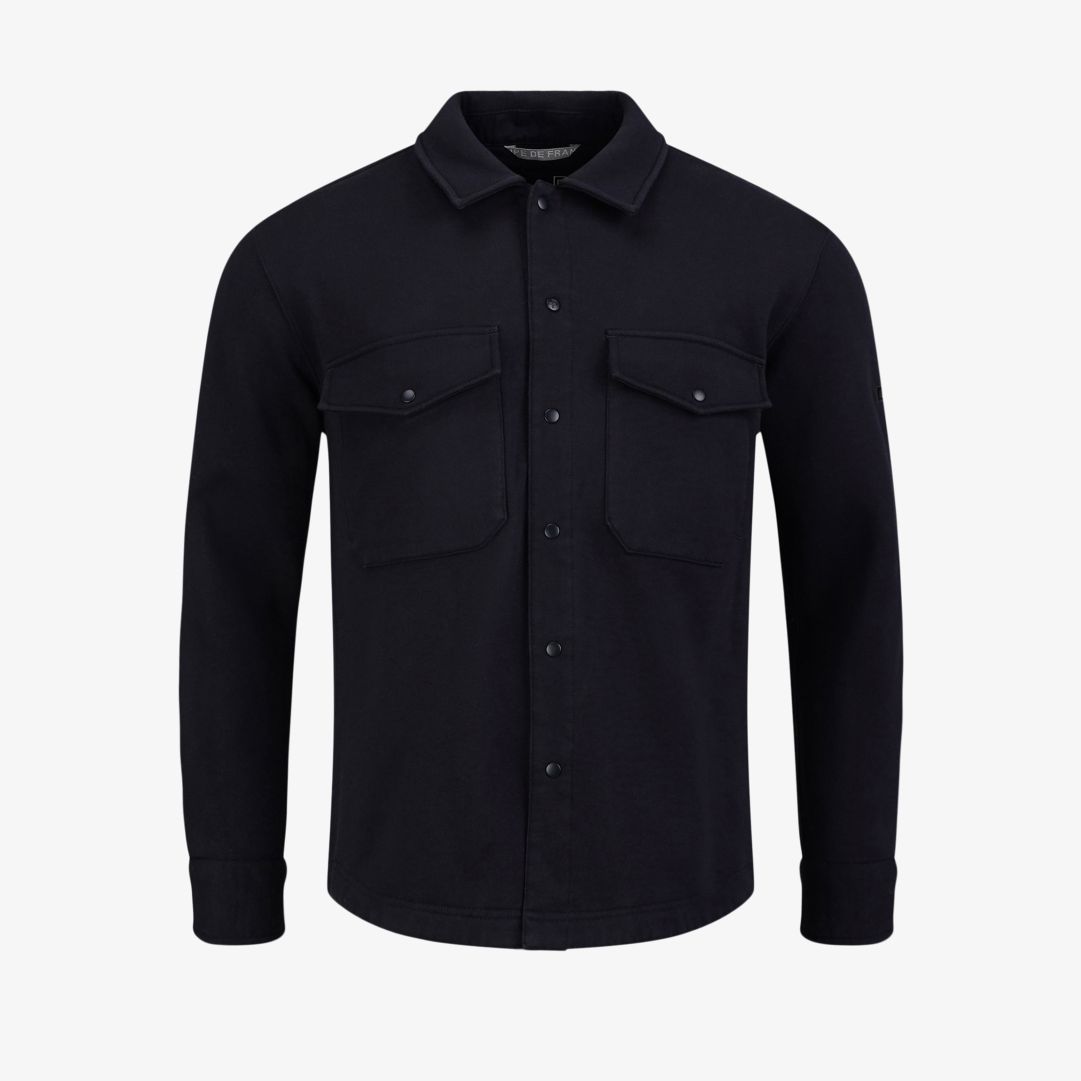 P-Overshirt, Dk Navy Blue Ett mångsidigt plagg som kan användas som både skjorta och jacka