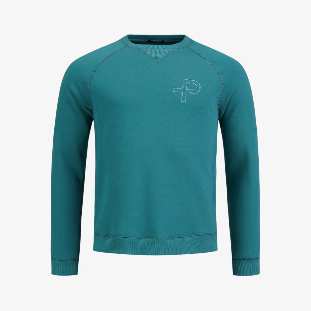 P-sweatshirt, Green Bay P-Sweatshirt är tillverkad i en mjuk bommullsblandning med borstad insida för en mjukare känsla
