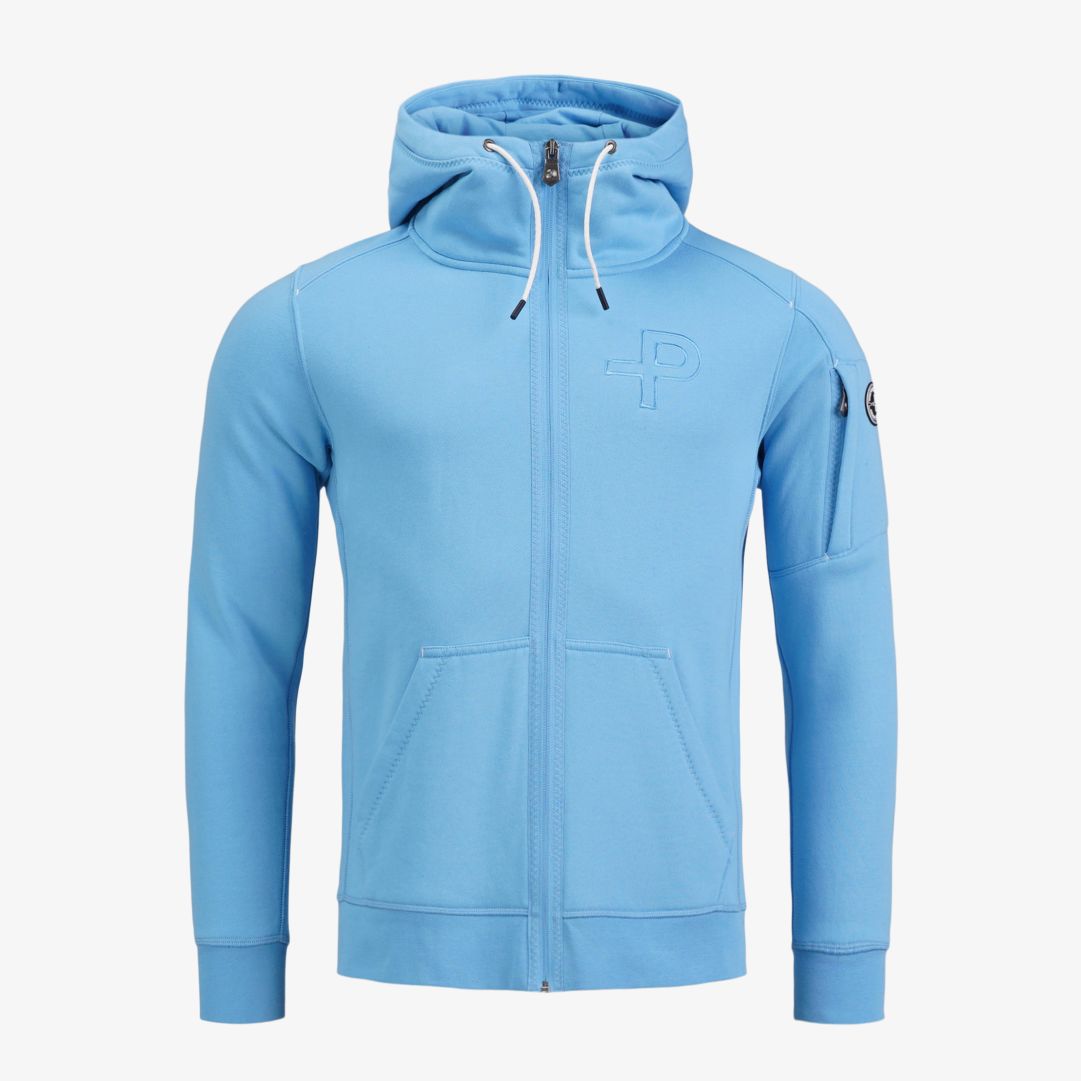 P-hoodie, Blue Akoya Den perfekta zip hoodien och en riktig klassiker i vårt sortiment