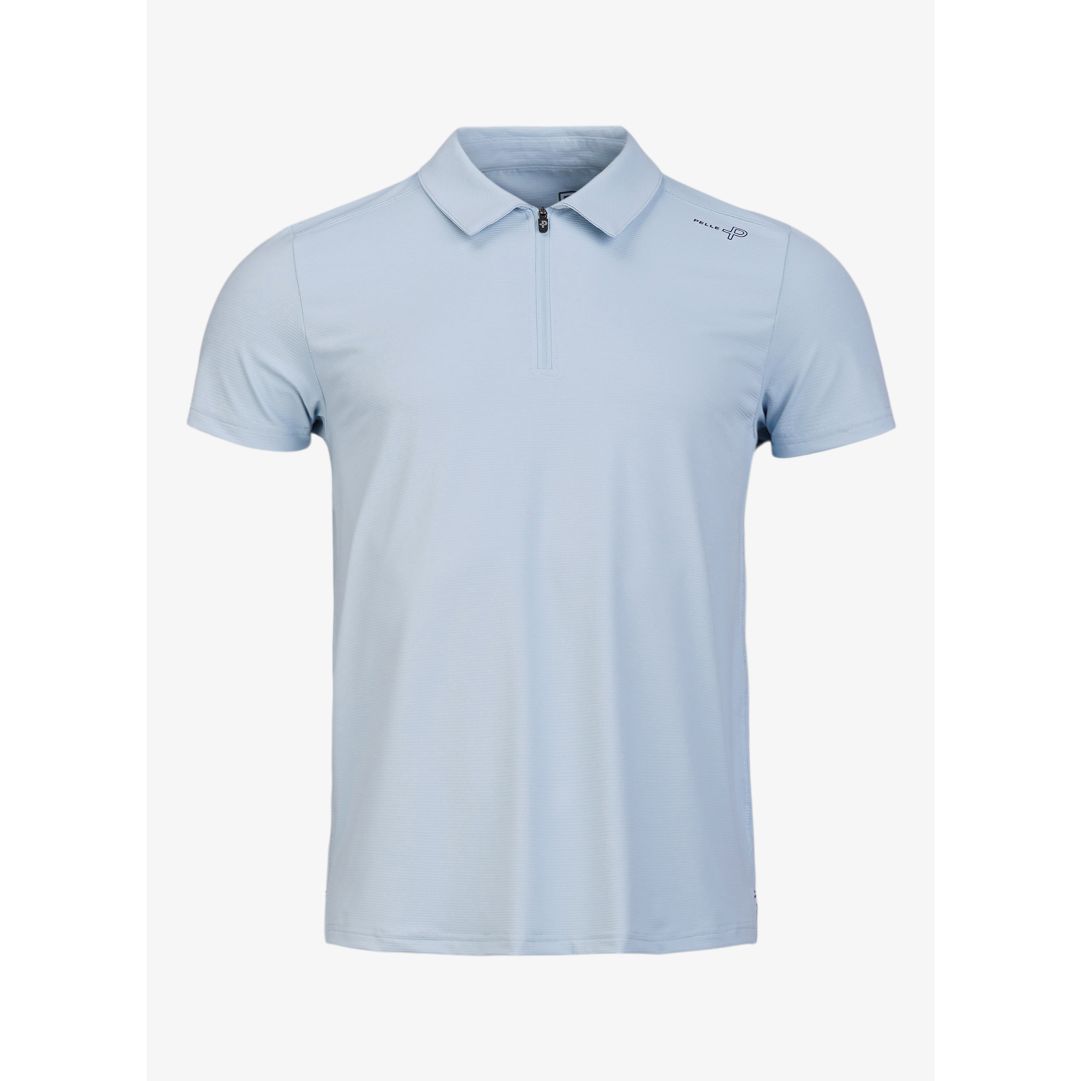 Propulsion Polo, Atlas Blue En snygg och stilren pikétröja som kombinerar form med funktion, som kommer tjäna dig det fokus du behöver varje gång du s