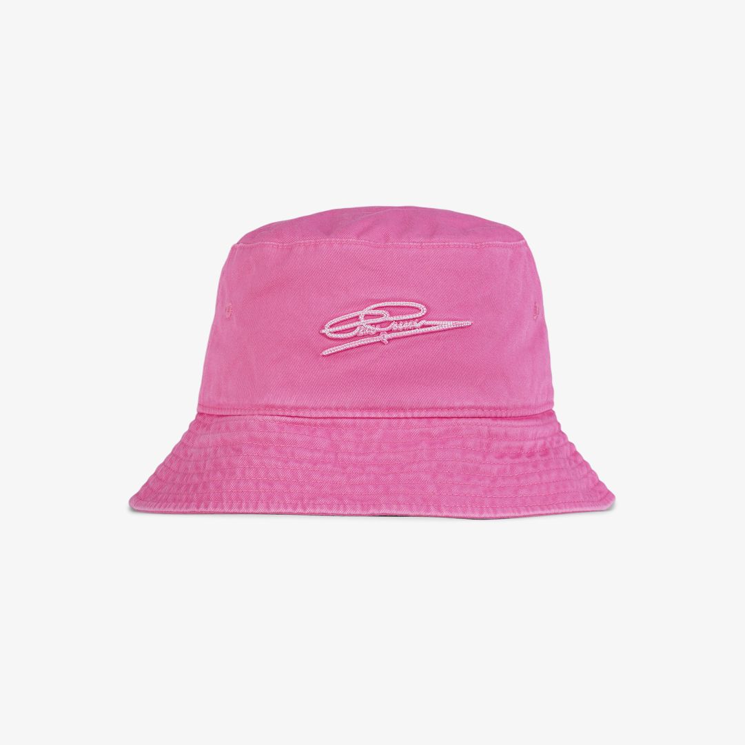 Signature Washed Hat, Cyclamen Härligt tillskott i sommargarderoben för ett ledigt men stilfullt uttryck