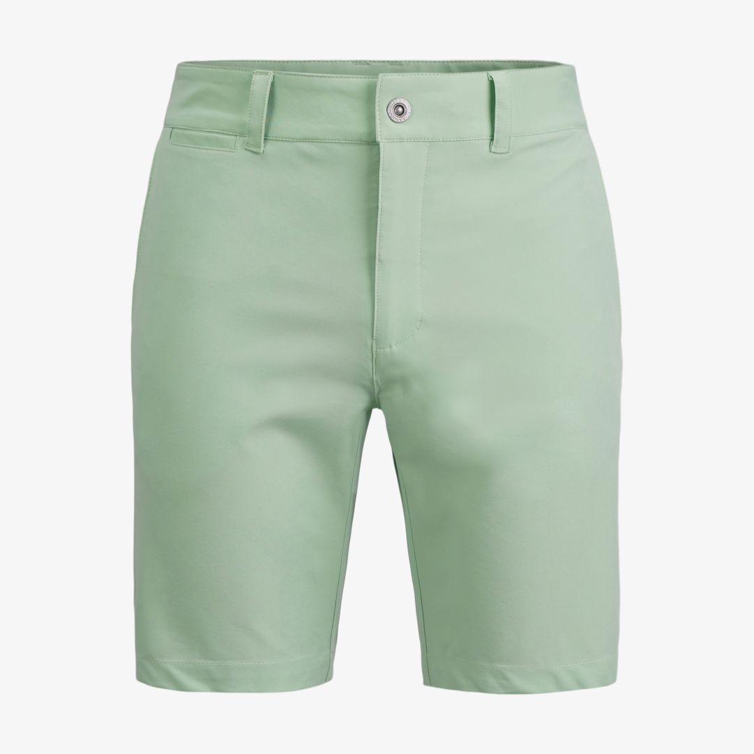 Sport Shorts, Prehnit Green Sport Shorts är stilrena och multifunktionella, de är tillverkade i ett snabbtorkande stretchmaterial och fungerar lika br