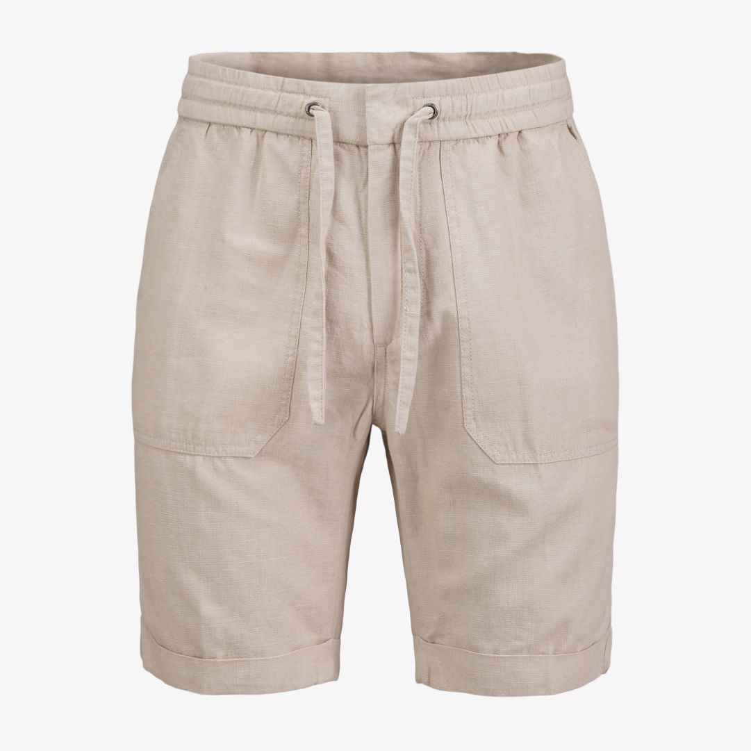 Staple Shorts, Macadamia milk Avslappnade shorts gjorda i bomulls och linnemix - perfekt för lata semesterdagar i solen Staple Shorts, Macadamia milk Avslappnade shorts gjorda i bomulls och linnemix - perfekt för lata semesterdagar i solen