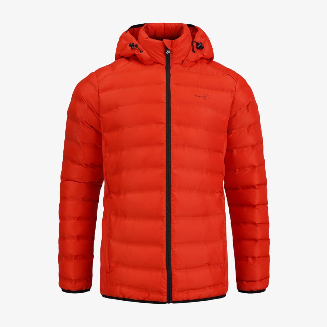 Tempest Jacket, Pyrrole Orange Denna vindtäta och värmande dunfria jacka är utvecklad för att fungera som ett perfekt alternativ mellan säsongerna då