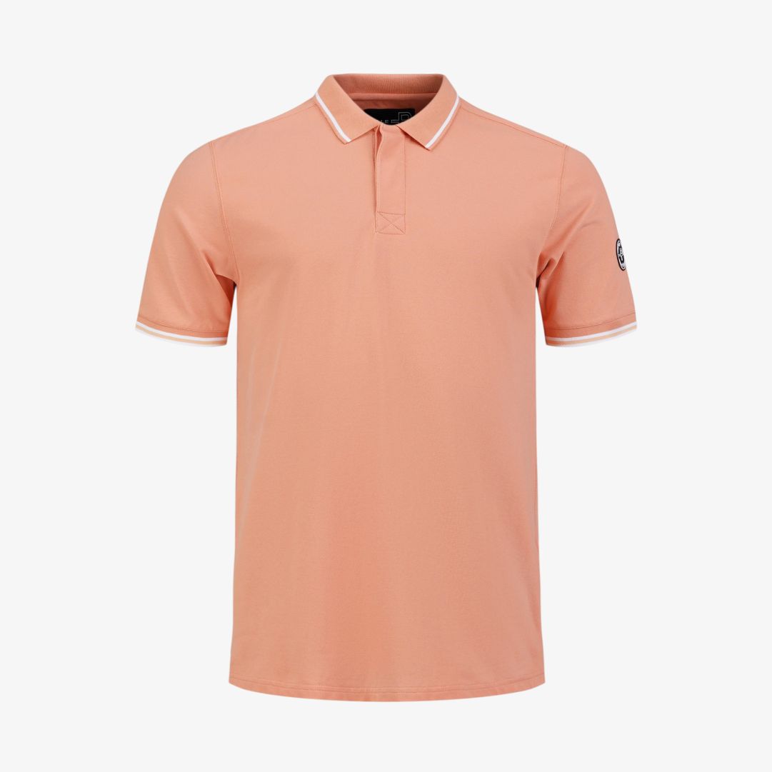 Tide Polo, Tampa Klassisk kortärmad piké med kontrastfärgade detaljer på kragen och ärmarna och Pelle P-brodyr på ärmen