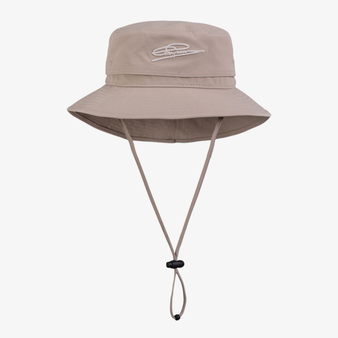 Vela FD Brim Hat, Tumbled Stone Skyddande solhatt i tålig och snabbtorkande Ripstop med meshfoder och justerbara band