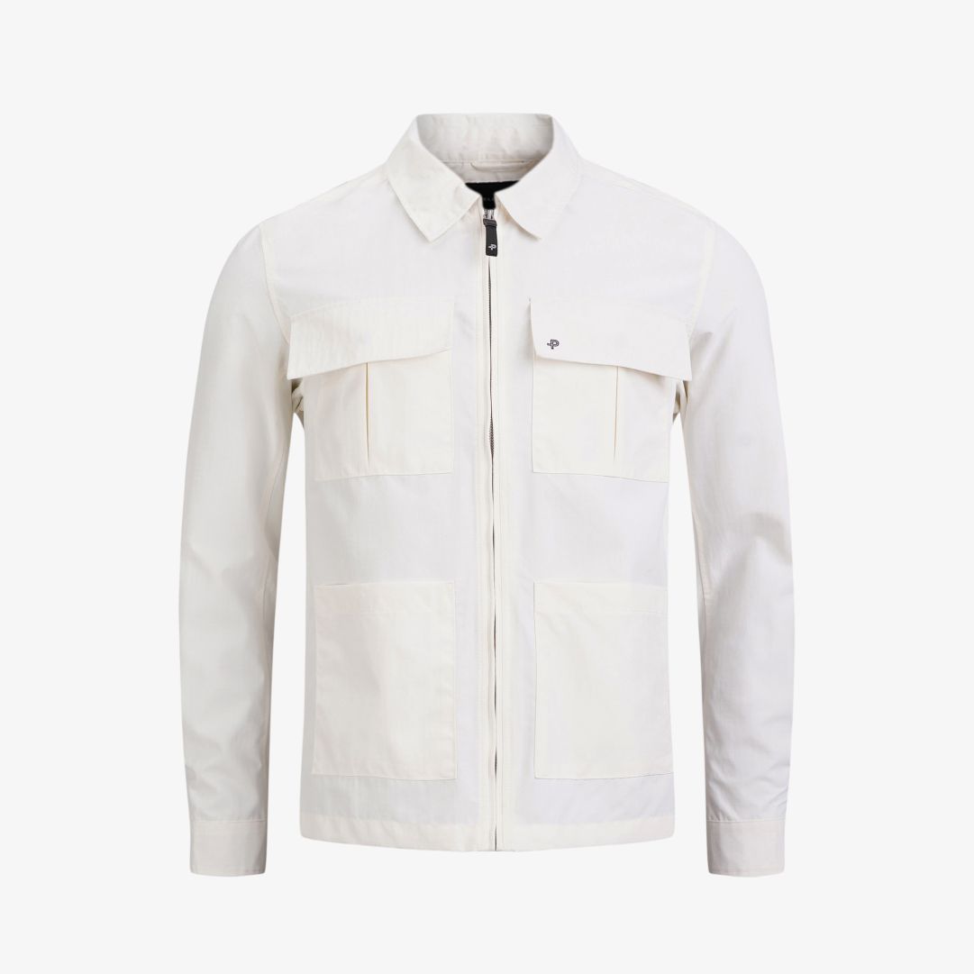 Vela FD Jacket, Sand Dollar White Jacka i tålig och snabbtorkande Ripstop med dragkedja fram, justerbara ärmslut med tryckknapp, två påsydda fickor på