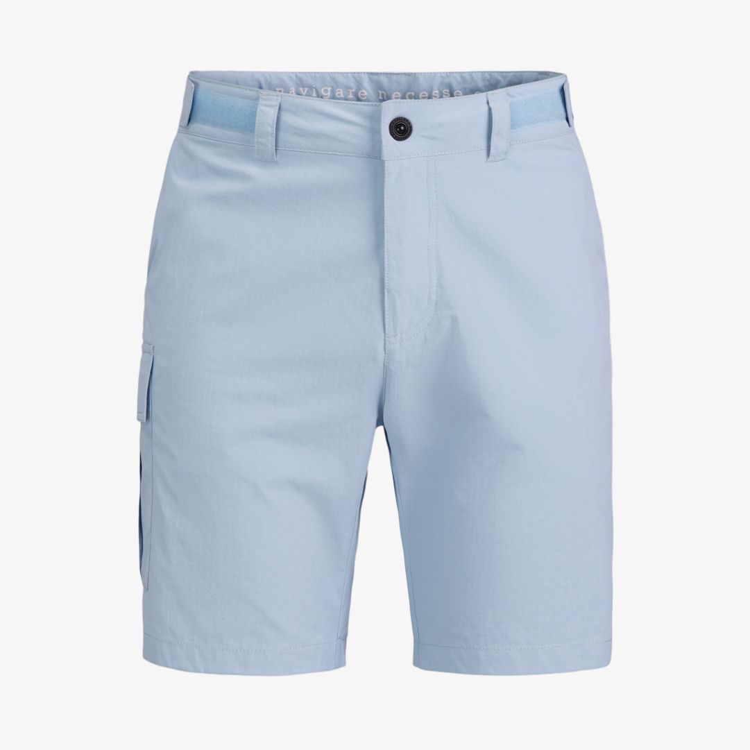 Vela Shorts, Atlas Blue Shorts i tålig och snabbtorkande Ripstop med dragkedja, justerbar midja, två framfickor med meshfoder, en ficka på benet med l Vela Shorts, Atlas Blue Shorts i tålig och snabbtorkande Ripstop med dragkedja, justerbar midja, två framfickor med meshfoder, en ficka på benet med l