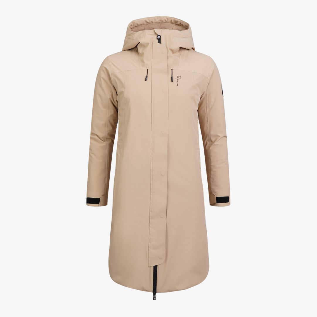W Ardor Parka, Wheat Denna vind- och vattentäta parka är tillverkad i ett andningsbart material med Hi:RES® 15T2L stretchmembran