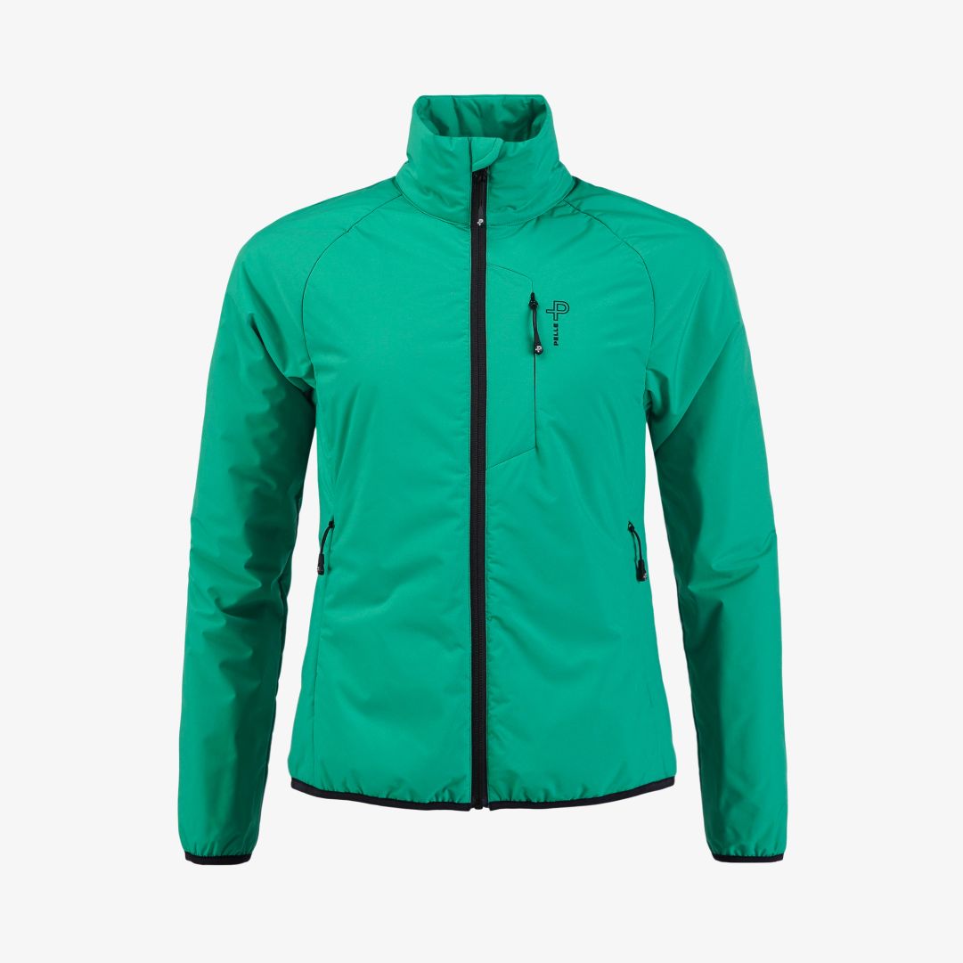 W Arolla Aero Jacket, Envy green Högfunktionell lättviktsjacka för en aktiv livsstil utomhus