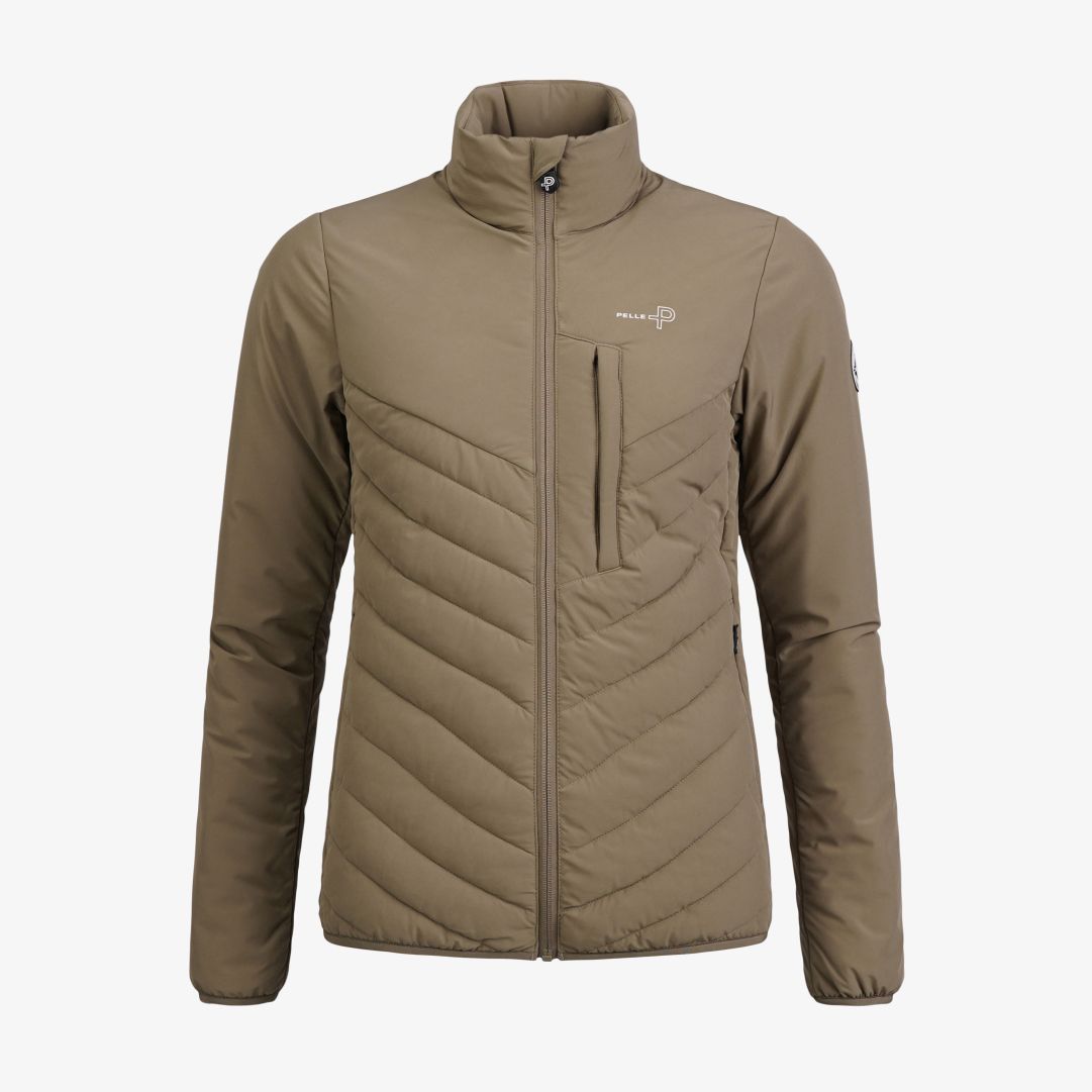 W Arolla Jacket, Greenstone Högfunktionell förstärkningsjacka utvecklad för en aktiv livsstil, i stretchigt material för maximal bekvämlighet och full