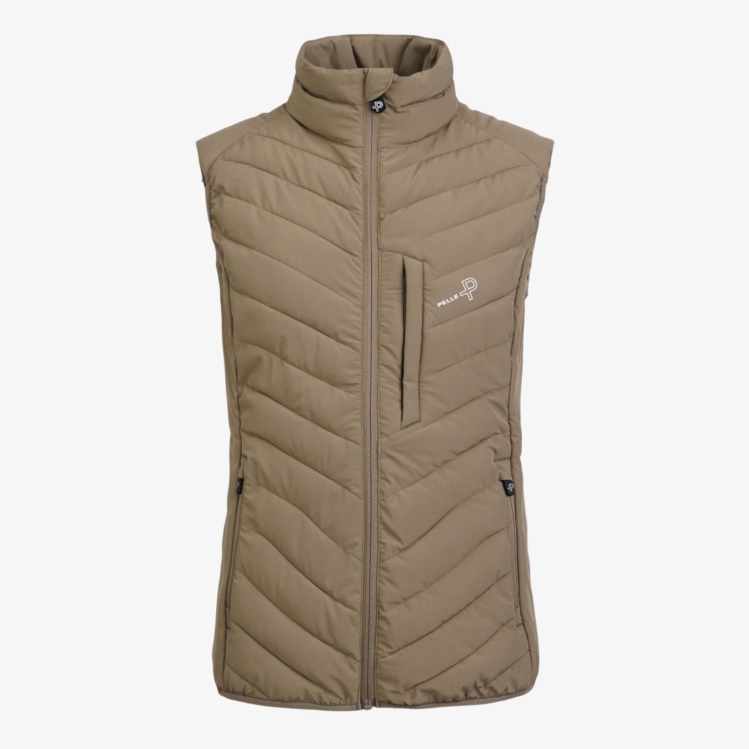 W Arolla Vest, Greenstone Högfunktionell förstärkningsväst  utvecklad för en aktiv livsstil, i stretchigt material för maximal bekvämlighet och full r