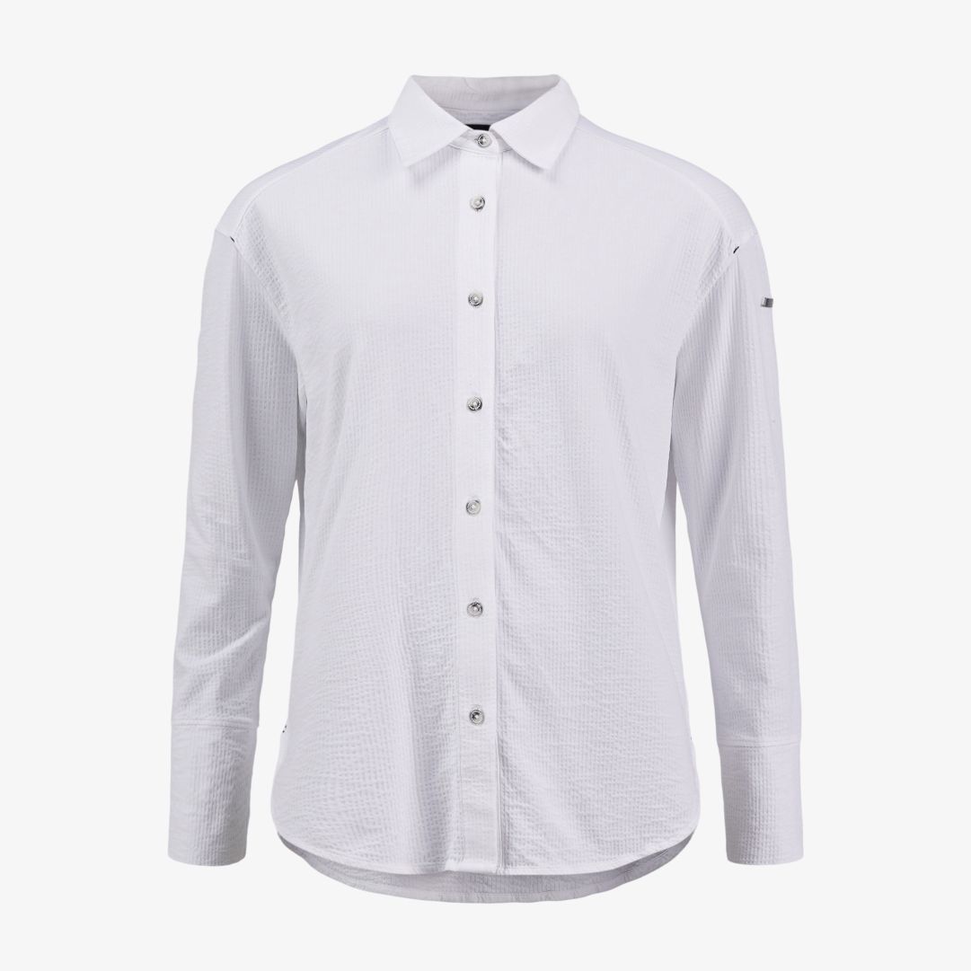 W Dock Shirt, White Känn dig snygg och ledig på samma gång W Dock Shirt, White Känn dig snygg och ledig på samma gång