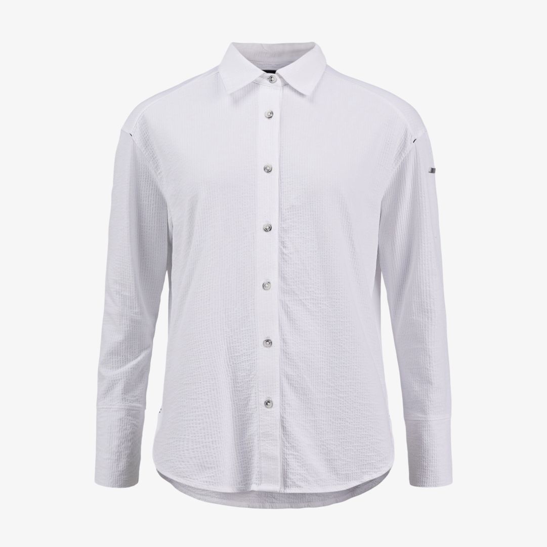 W Dock Shirt, White Känn dig snygg och ledig på samma gång