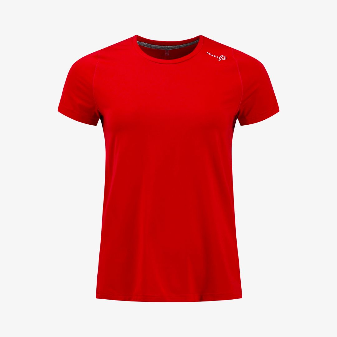 W Momentum Camber Tee, Race red När du ska prestera på banan måste du känna dig komfortabel