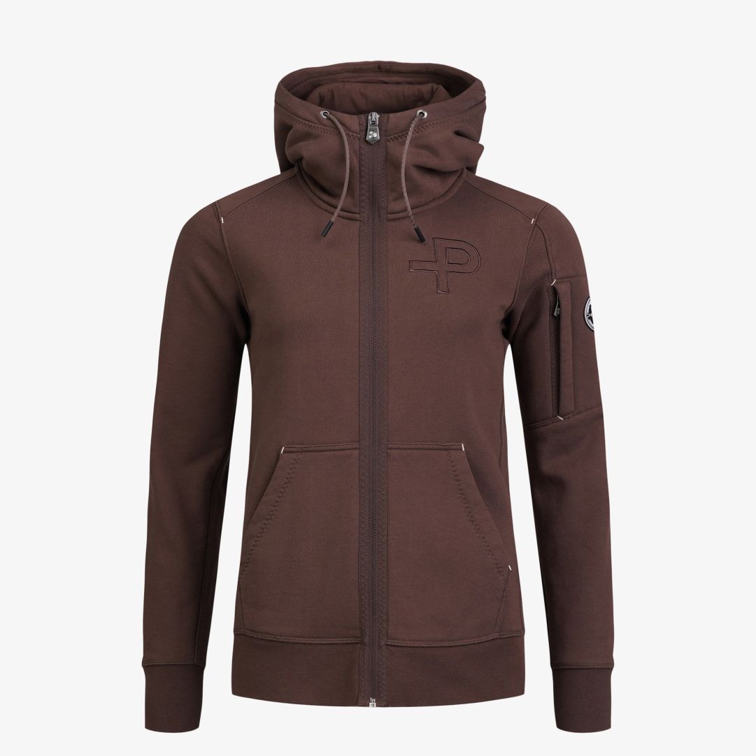W P-hoodie, Carob Brown Den perfekta hoodien och en riktig klassiker i Pelle P's sortiment
