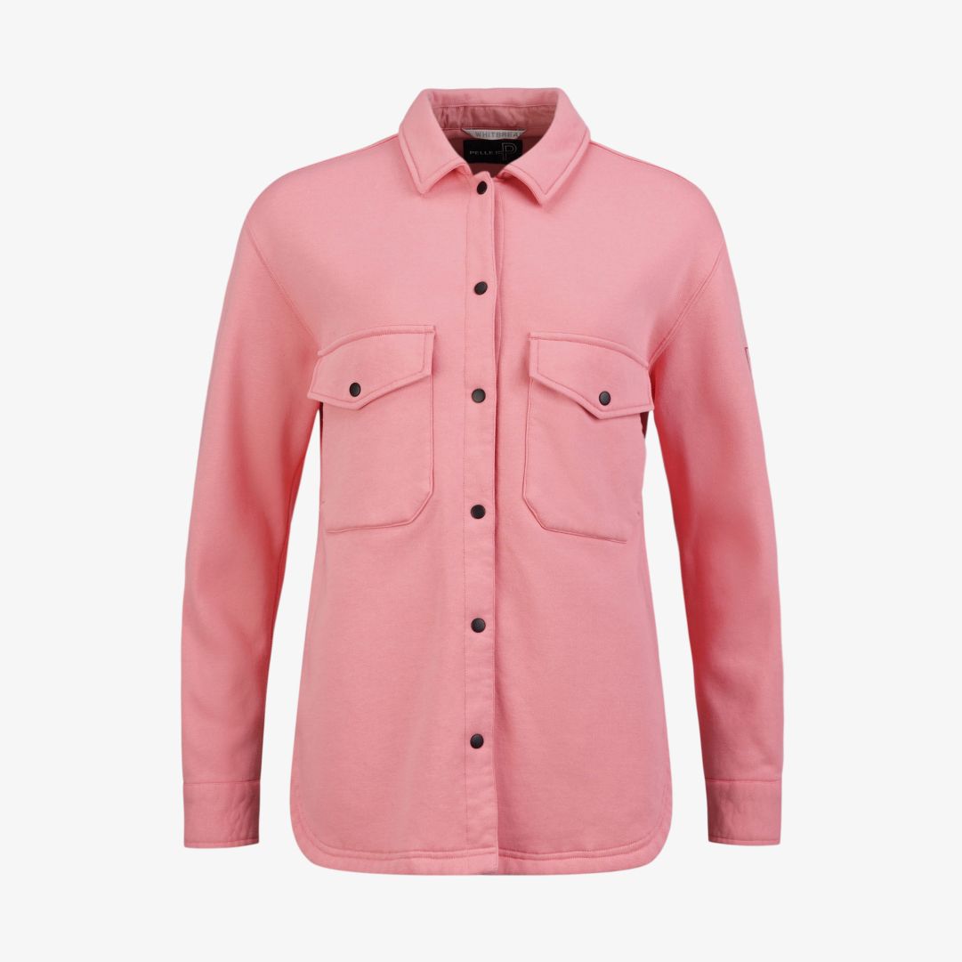 W P-Overshirt, Willa Pink Ett mångsidigt plagg som kan användas som både skjorta och jacka